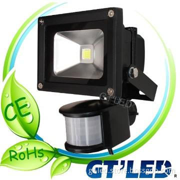 10w pir led floodlight with ce, rohs, saa approved
